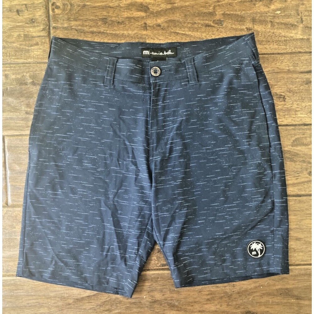 Travis Mathew Solo Trip Performance Shorts in Dress Blues Sz 30 Golf